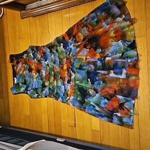 London Times Size 10 Floral Chiffon Dress